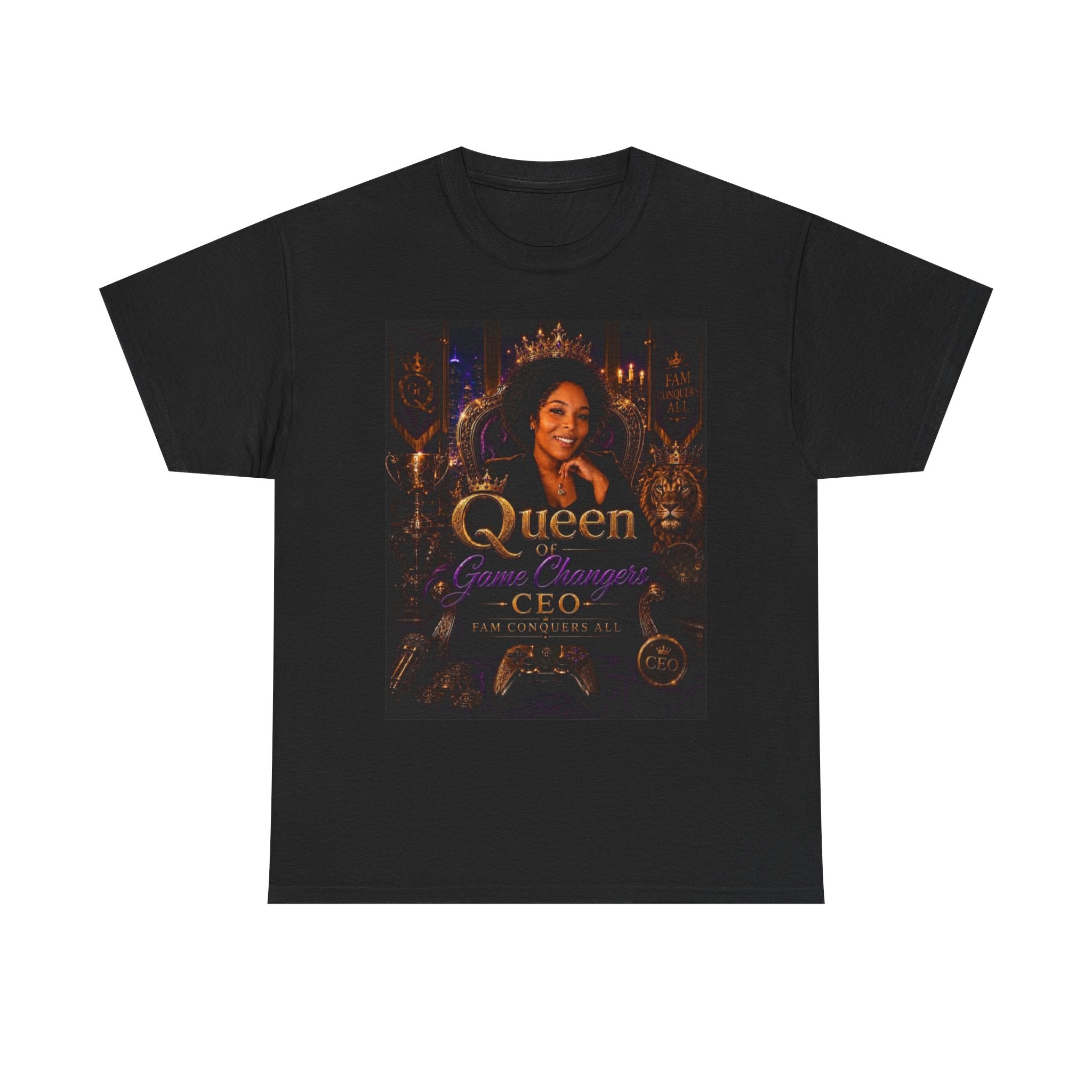 Queen of Gamechangers - 'CEO Fam Conquers All' Tee