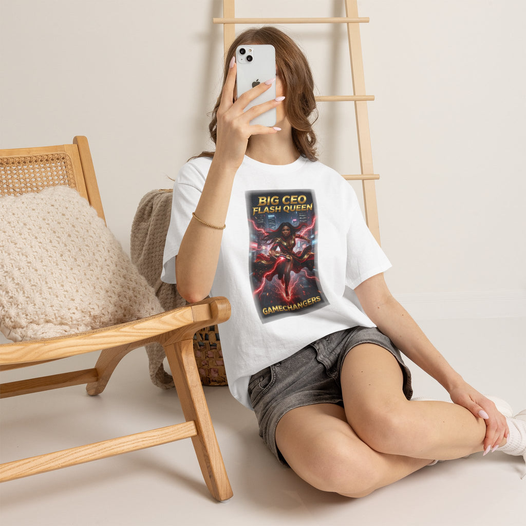 Flash Queen - 'Red Lightning' Tee