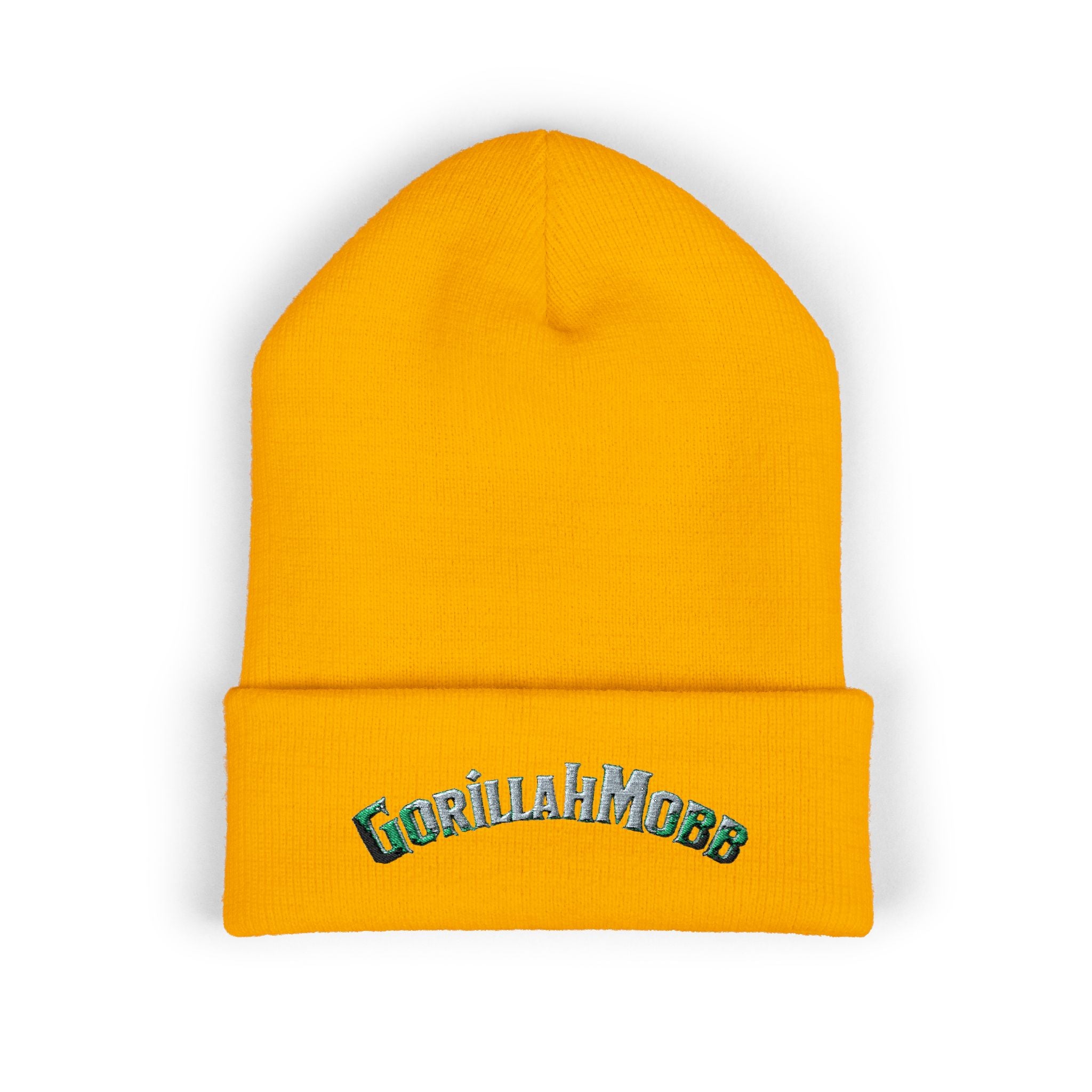 Gorillah Mobb - 'Cigar' Embroidered Cuffed Beanie