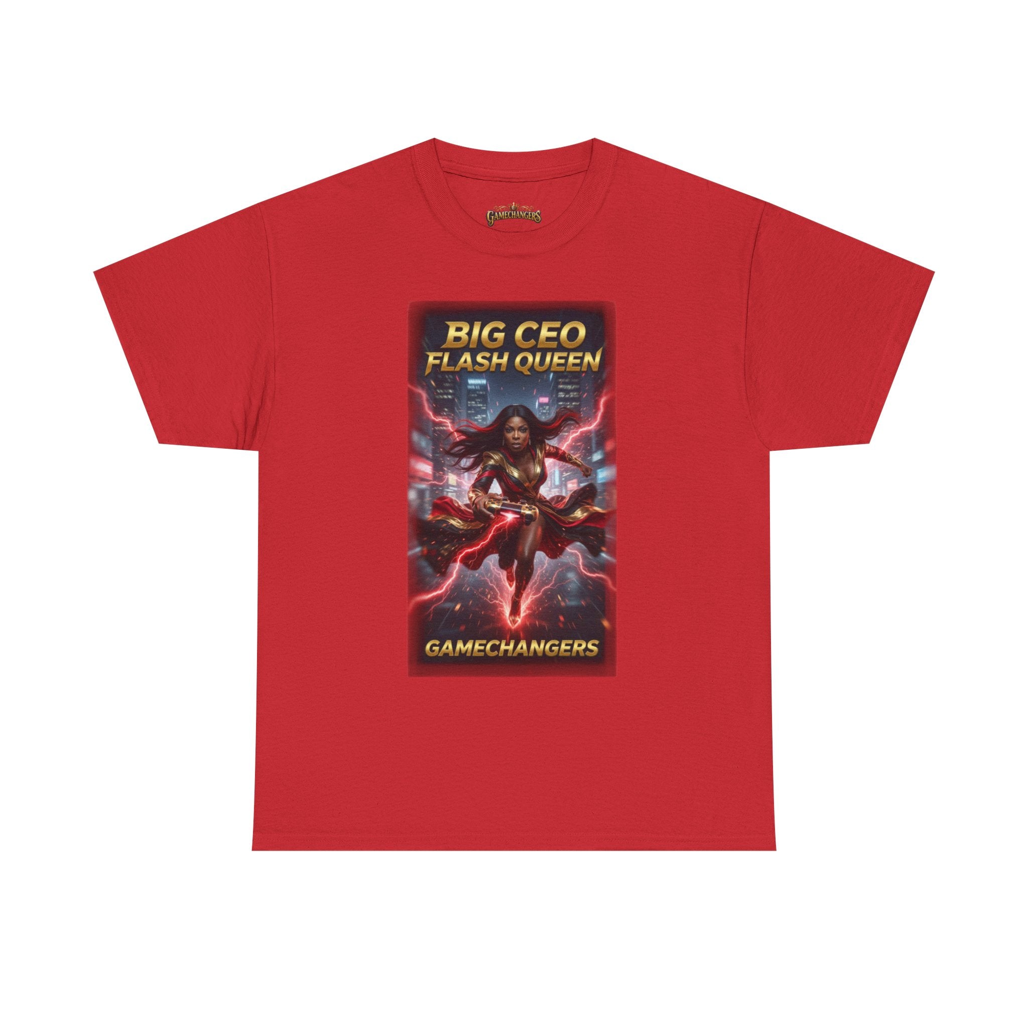 Flash Queen - 'Red Lightning' Tee