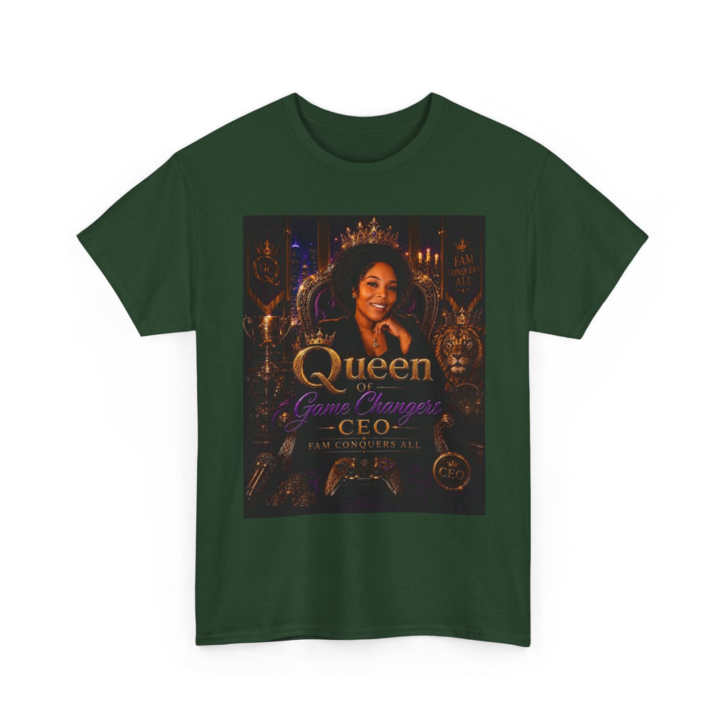 Queen of Gamechangers - 'CEO Fam Conquers All' Tee