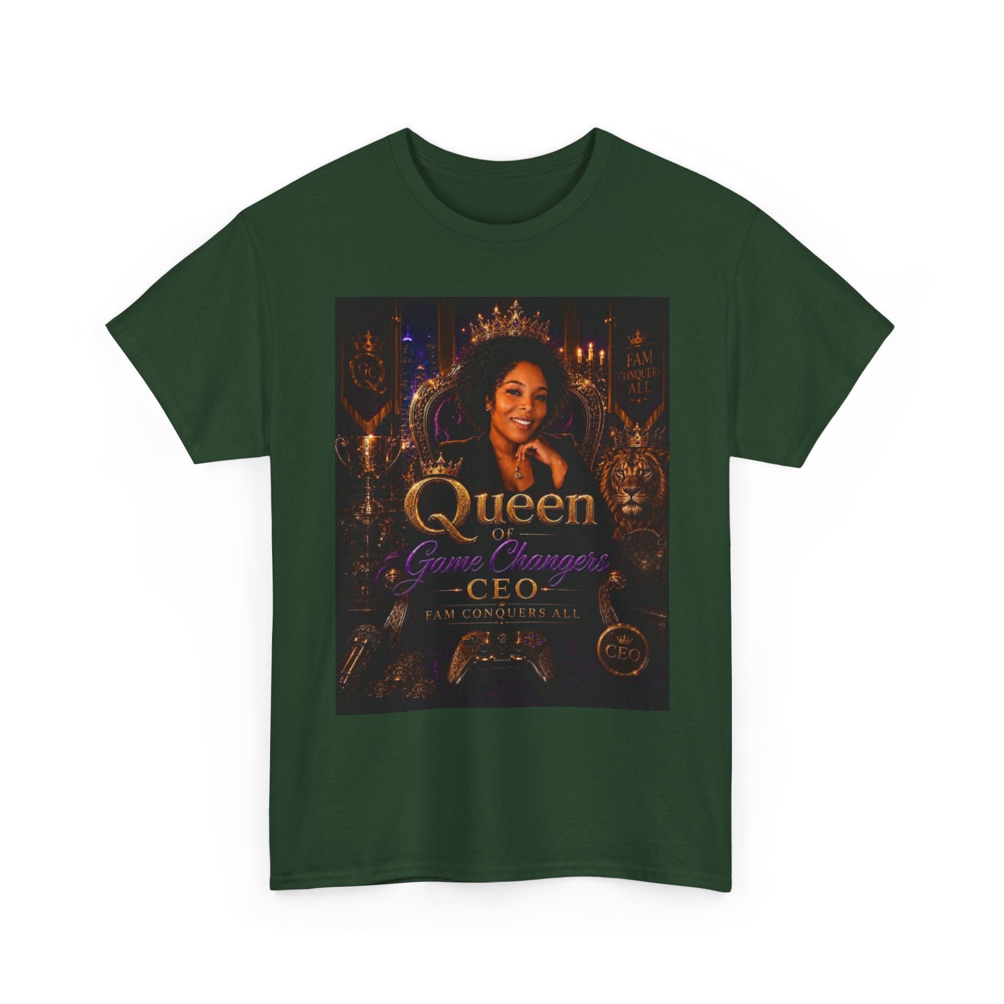Queen of Gamechangers - 'CEO Fam Conquers All' Tee