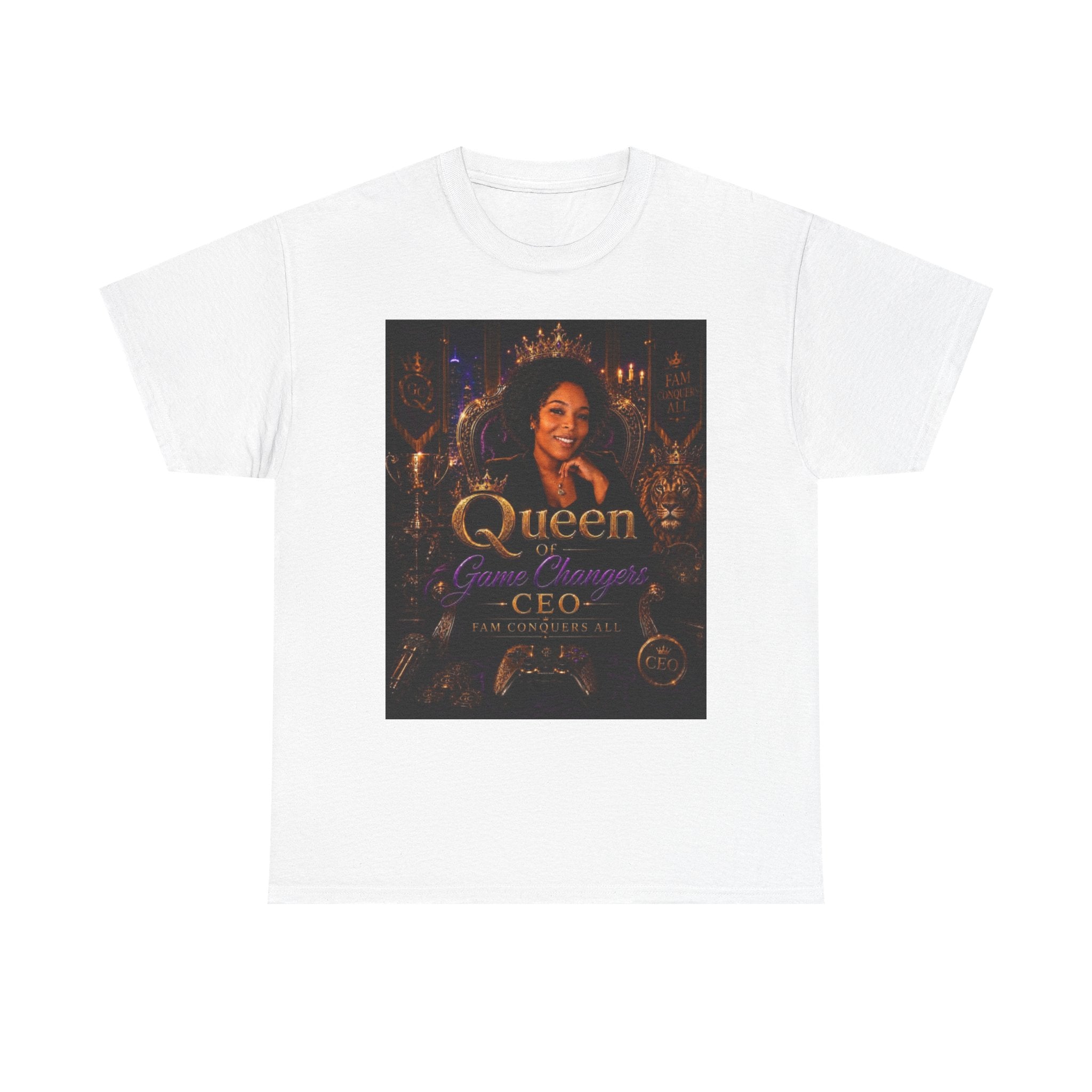 Queen of Gamechangers - 'CEO Fam Conquers All' Tee