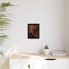 Big CEO Mercy - 'Showing Love and Support' Matte Canvas, Framed (Multi-color)
