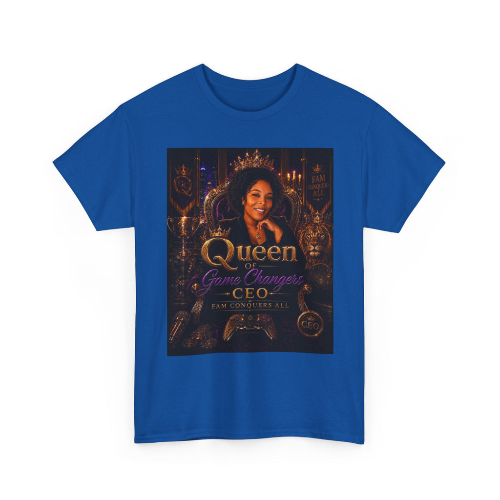 Queen of Gamechangers - 'CEO Fam Conquers All' Tee