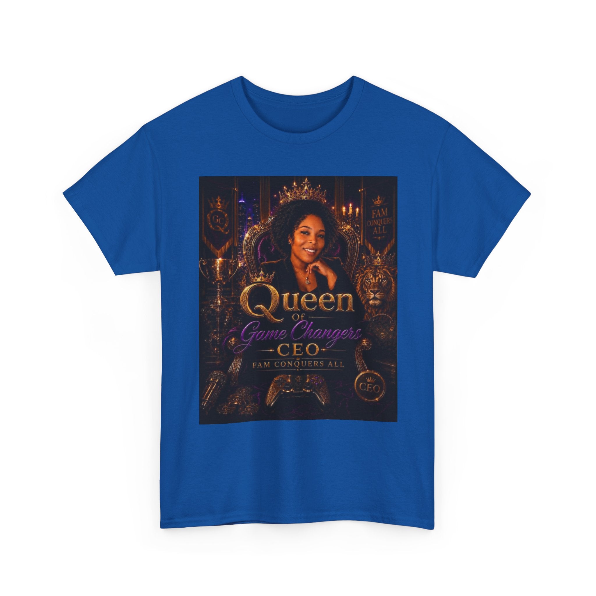 Queen of Gamechangers - 'CEO Fam Conquers All' Tee