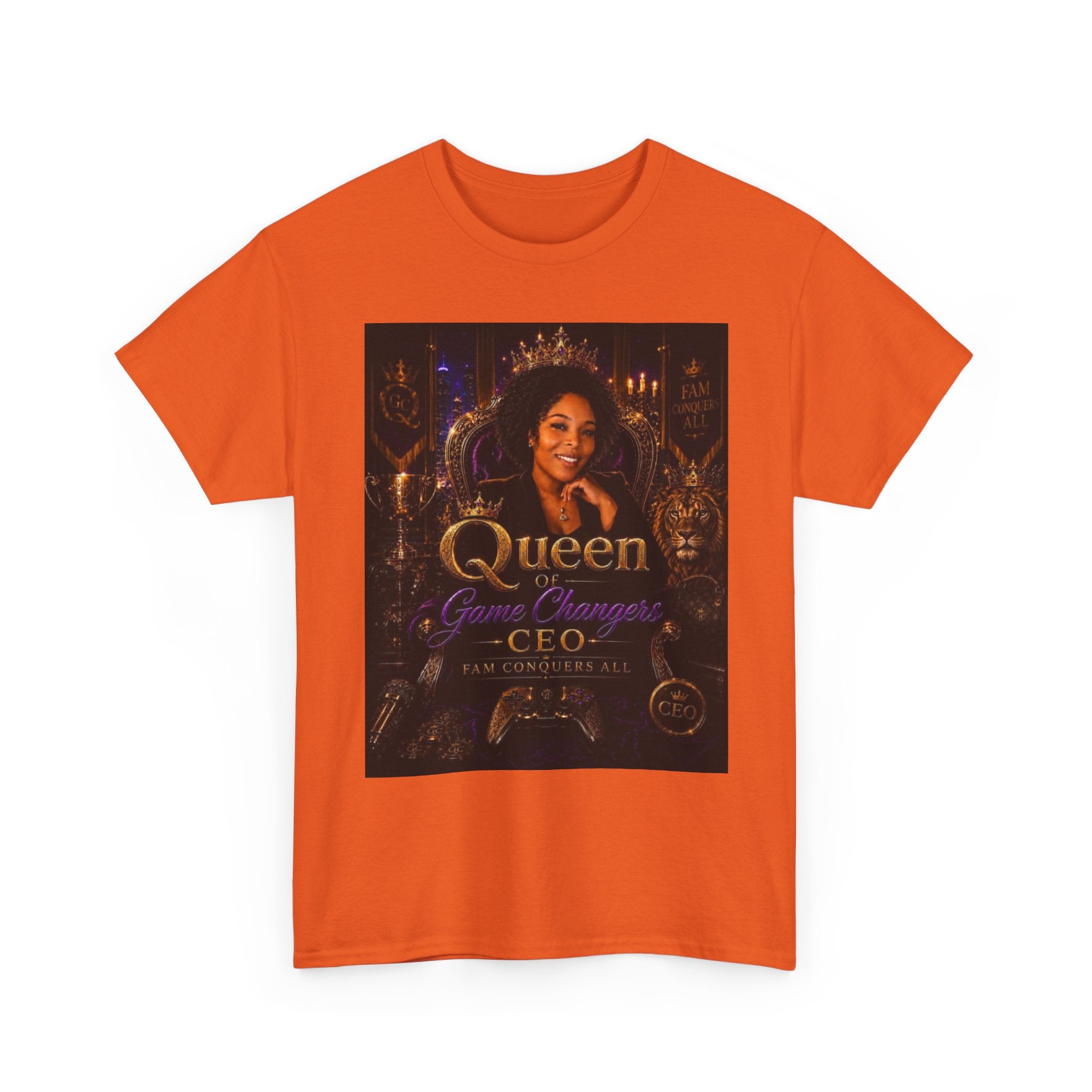Queen of Gamechangers - 'CEO Fam Conquers All' Tee