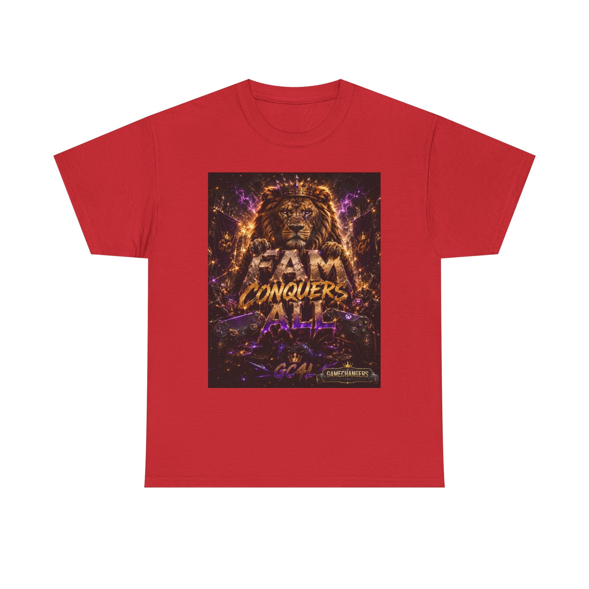 Fam Conquers All - 'Lion' Tee