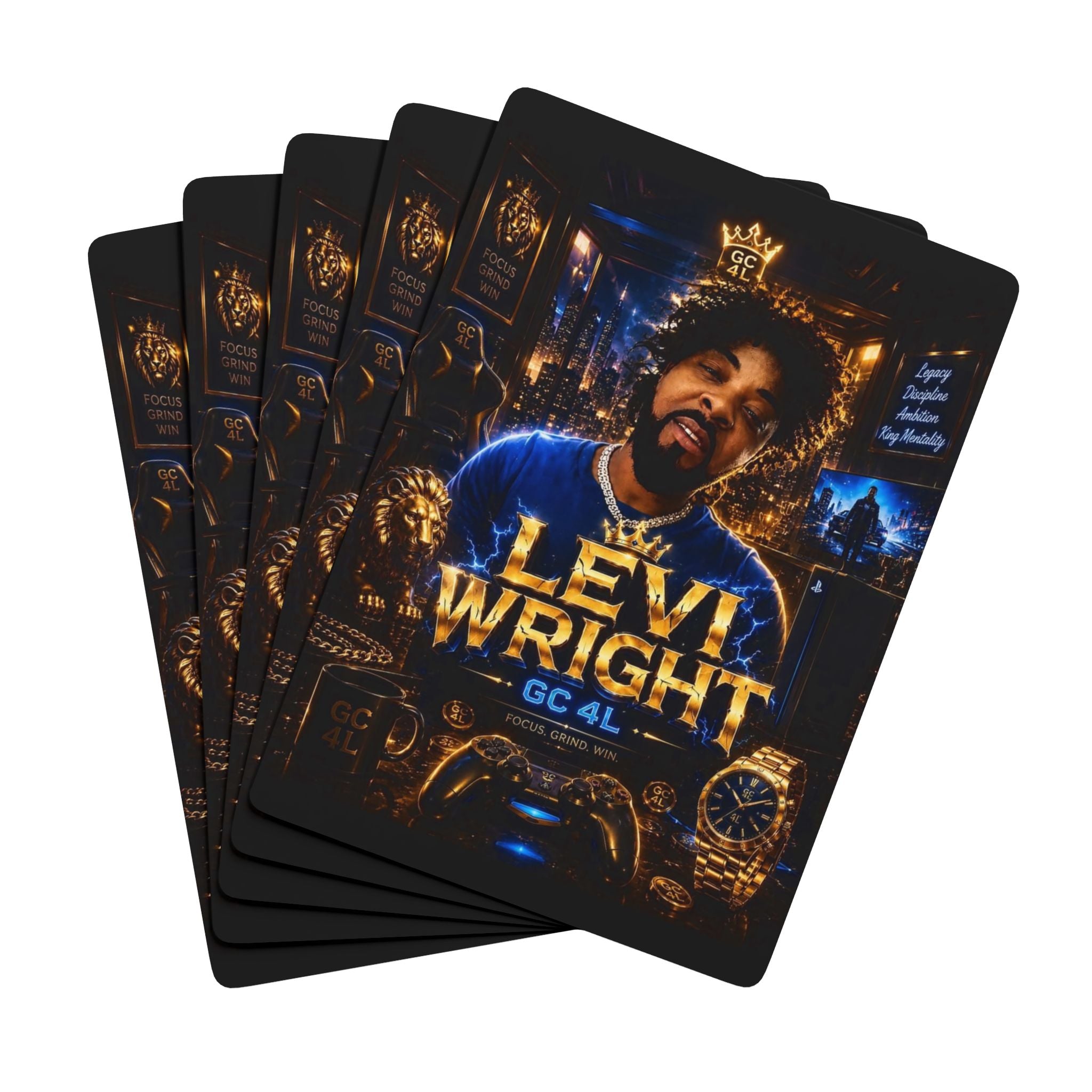Levi Wright Deck (Ace of Spades Design)