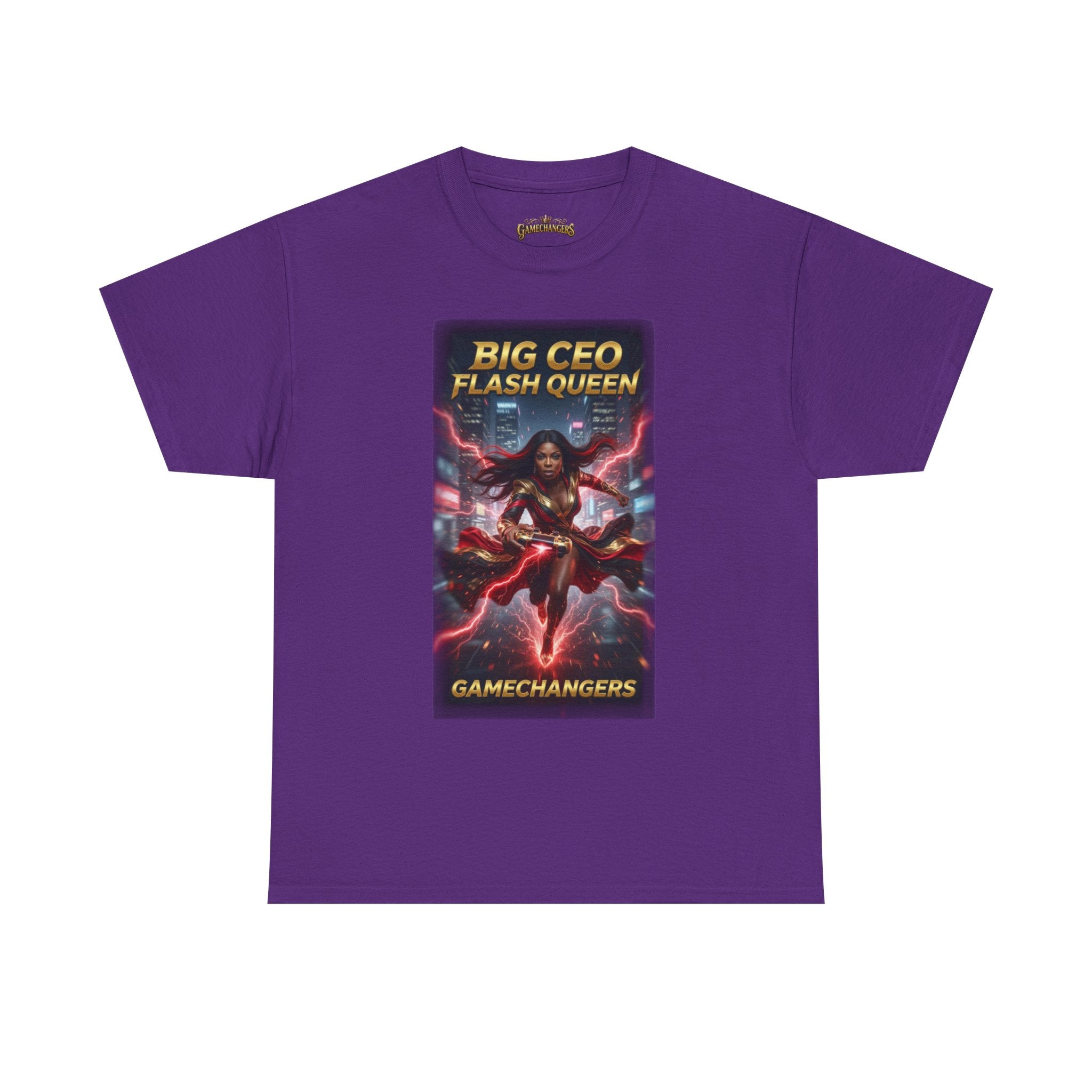 Flash Queen - 'Red Lightning' Tee