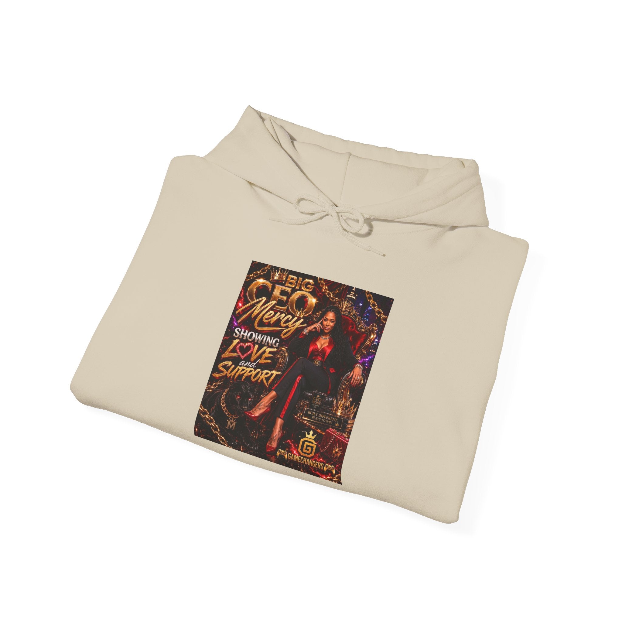 Big CEO Mercy - 'Showing Love and Support' Hooded Sweatshirt