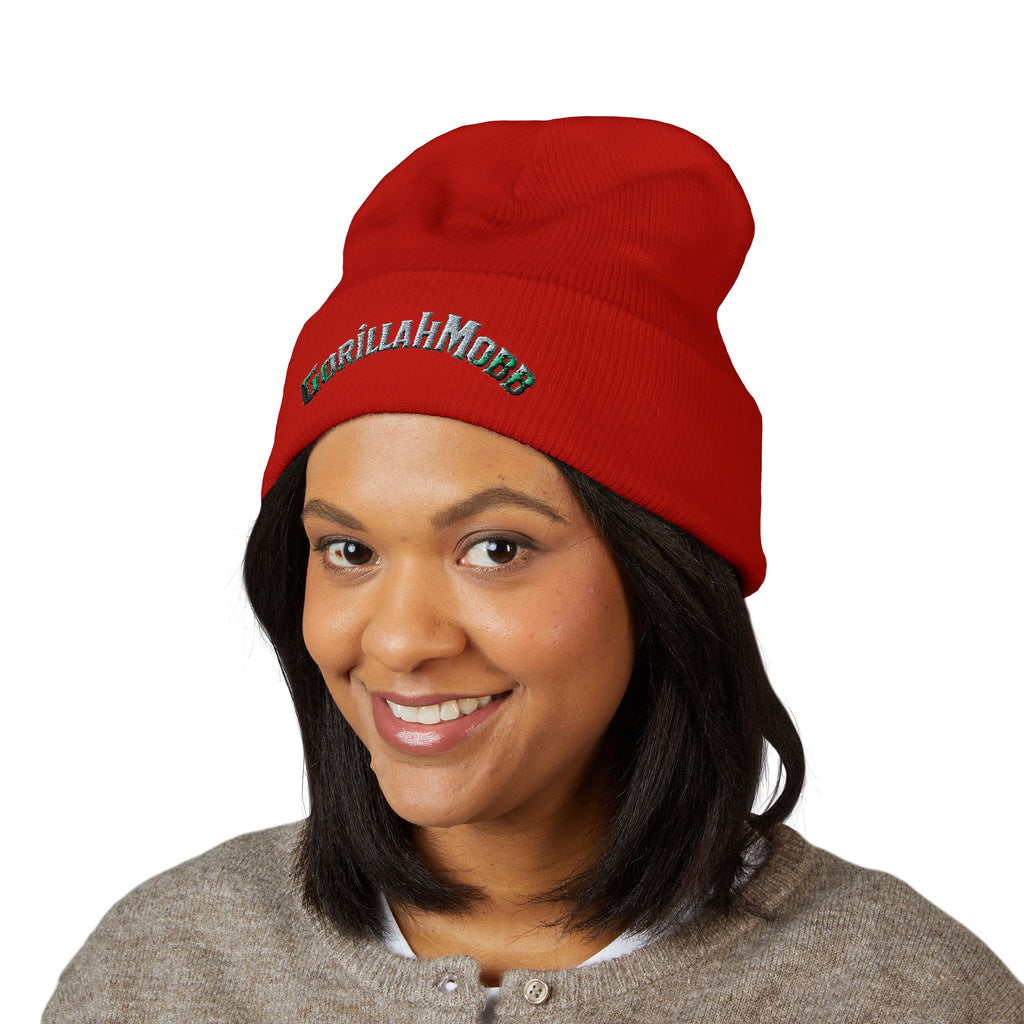 Gorillah Mobb - 'Cigar' Embroidered Cuffed Beanie