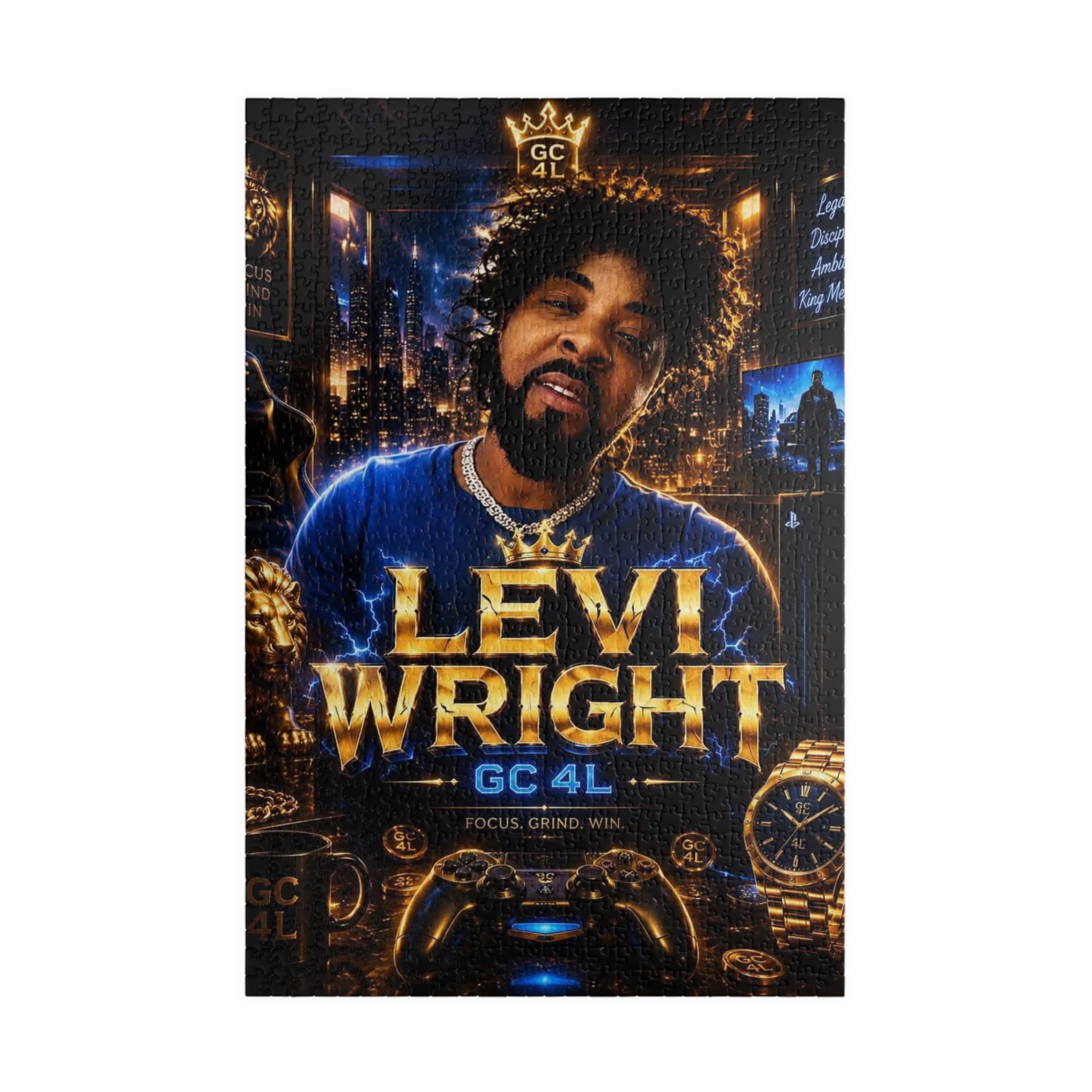 Levi Wright Movie Poster Jigsaw (110–1014 pcs)