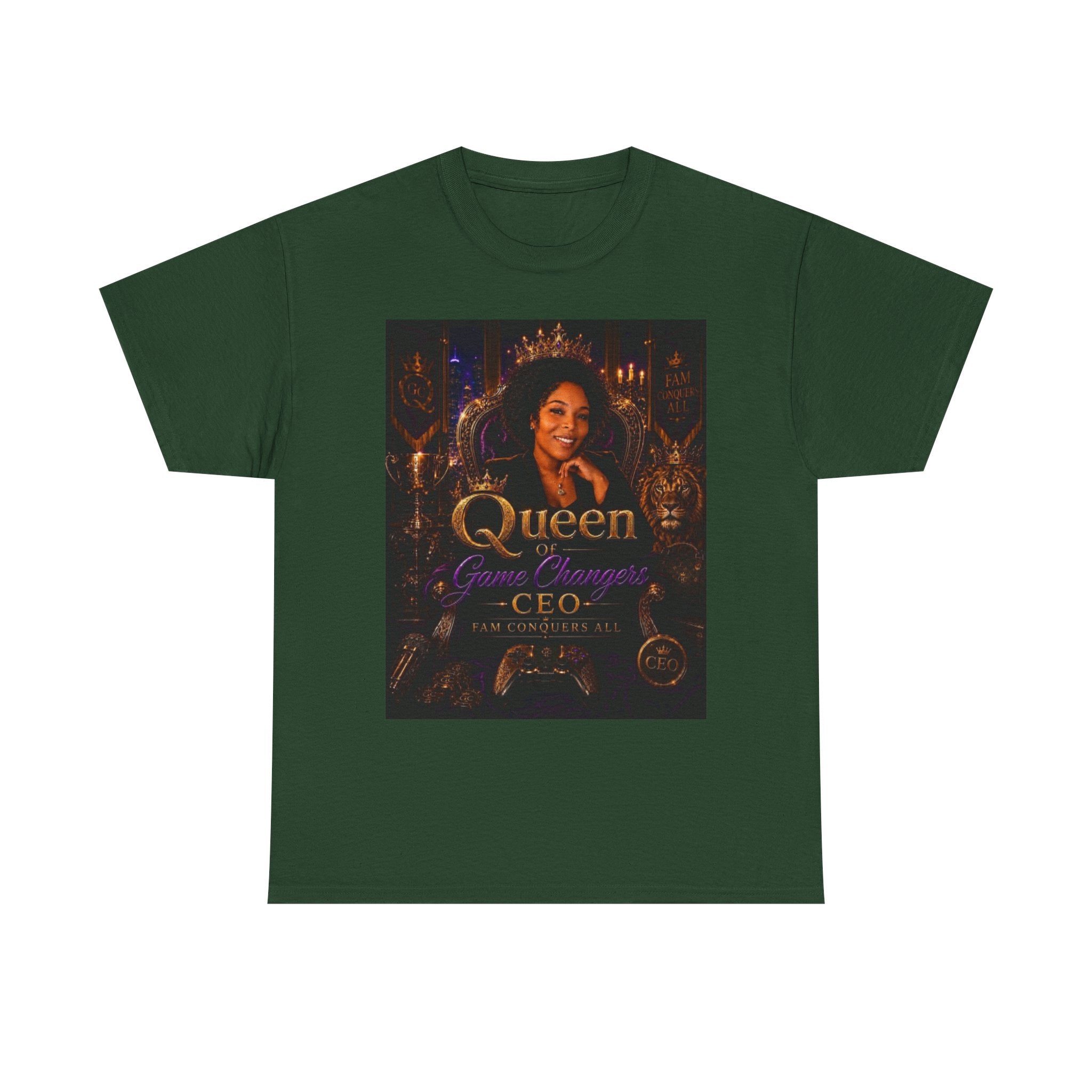 Queen of Gamechangers - 'CEO Fam Conquers All' Tee