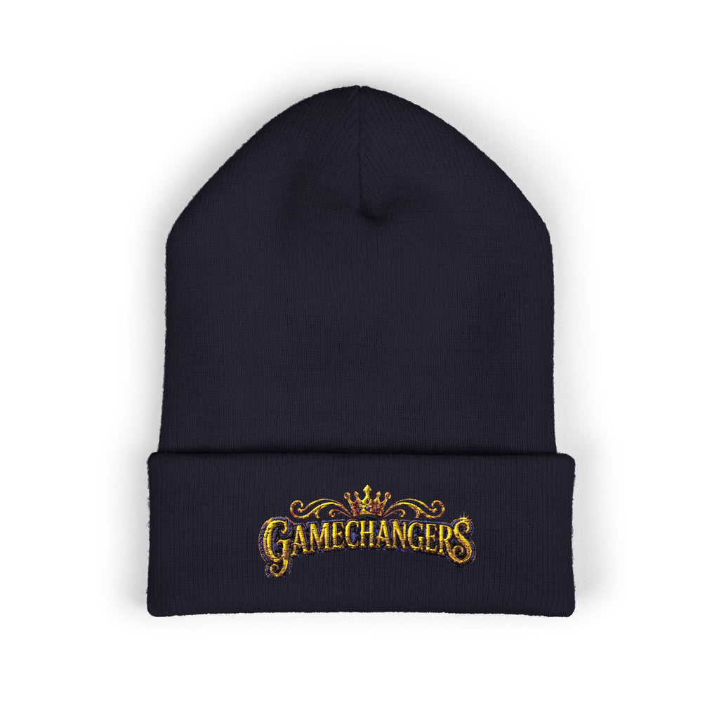 Gamechangers - 'Crown' Embroidered Cuffed Beanie