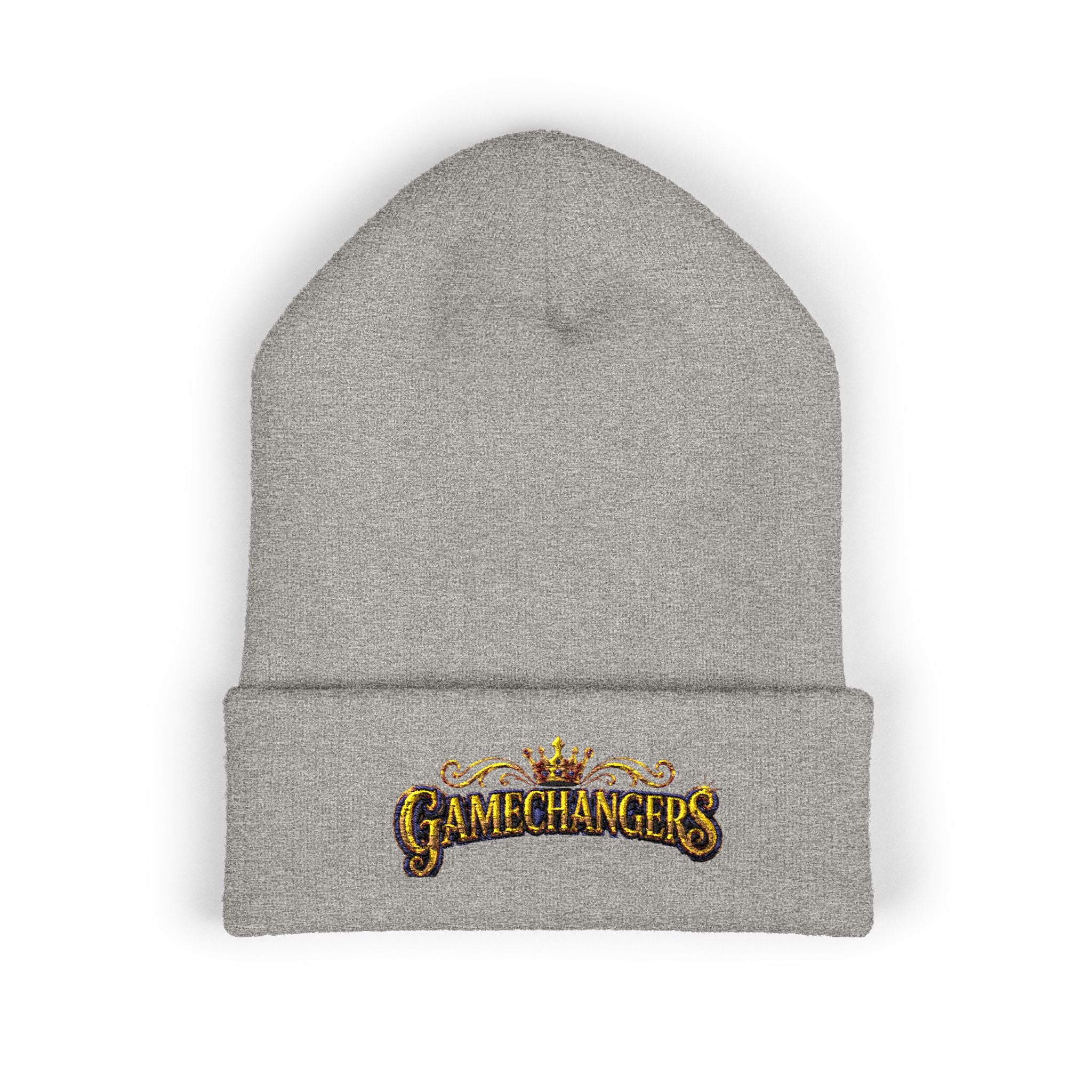Gamechangers - 'Crown' Embroidered Cuffed Beanie