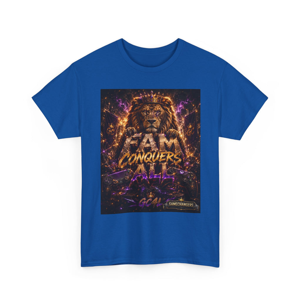 Fam Conquers All - 'Lion' Tee