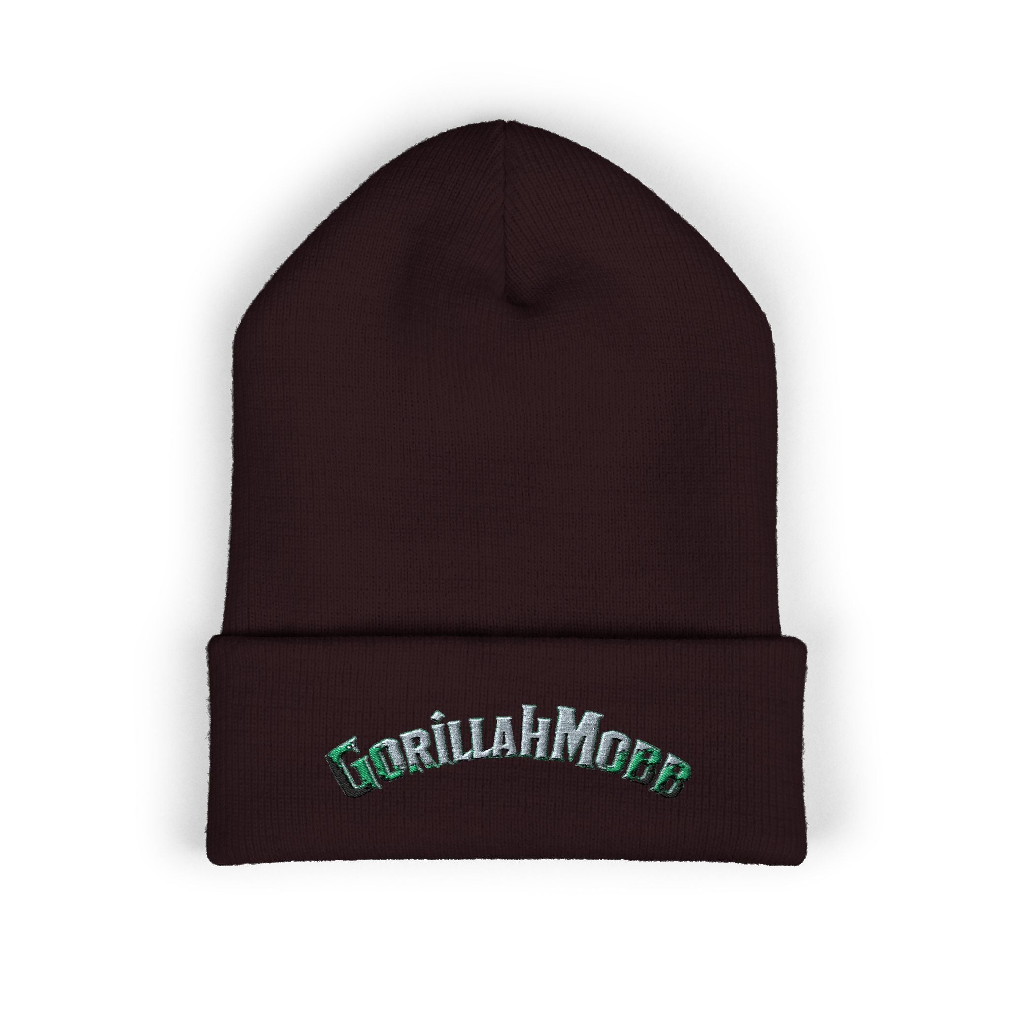 Gorillah Mobb - 'Cigar' Embroidered Cuffed Beanie