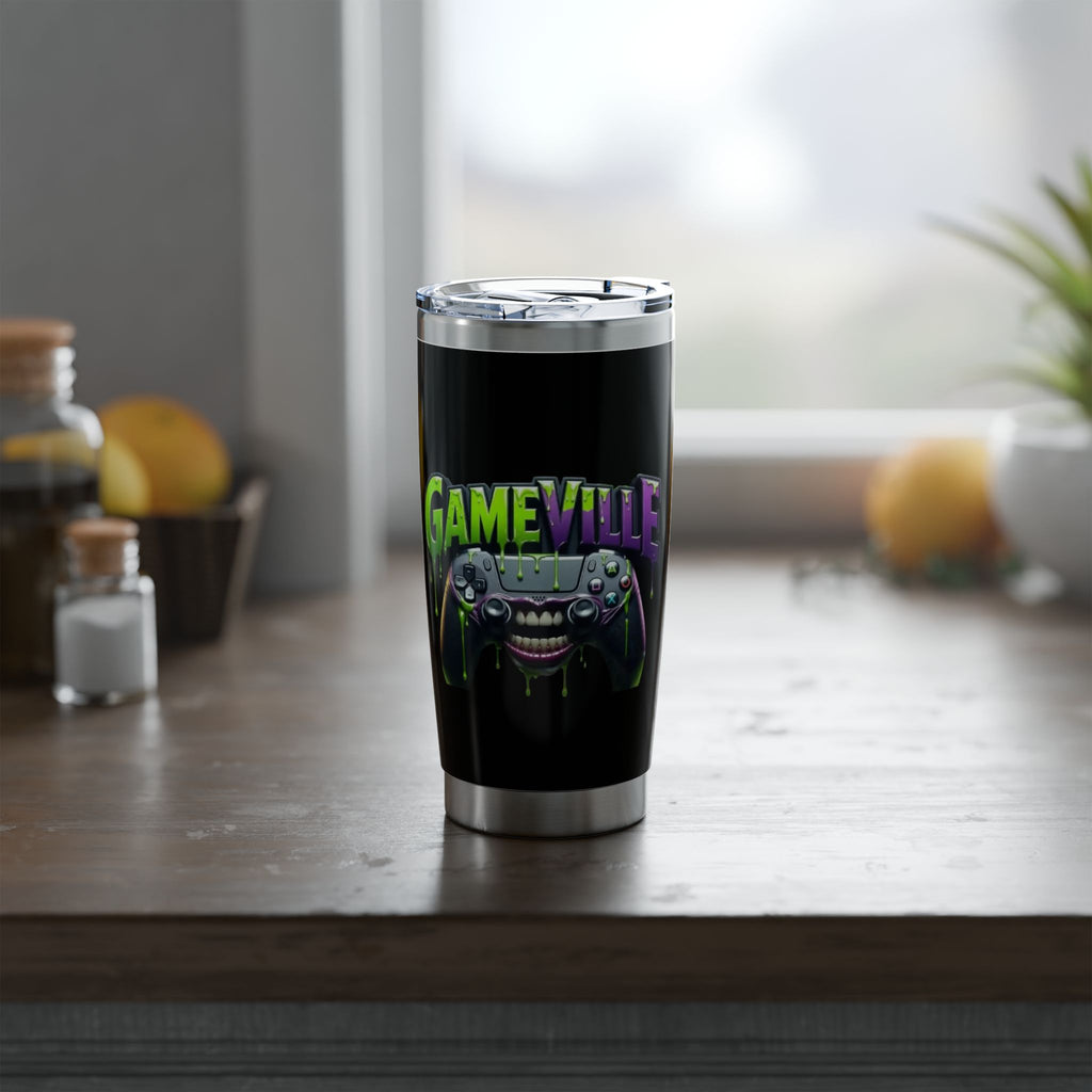 Gameville - 'Controller Grin' 20oz Tumbler