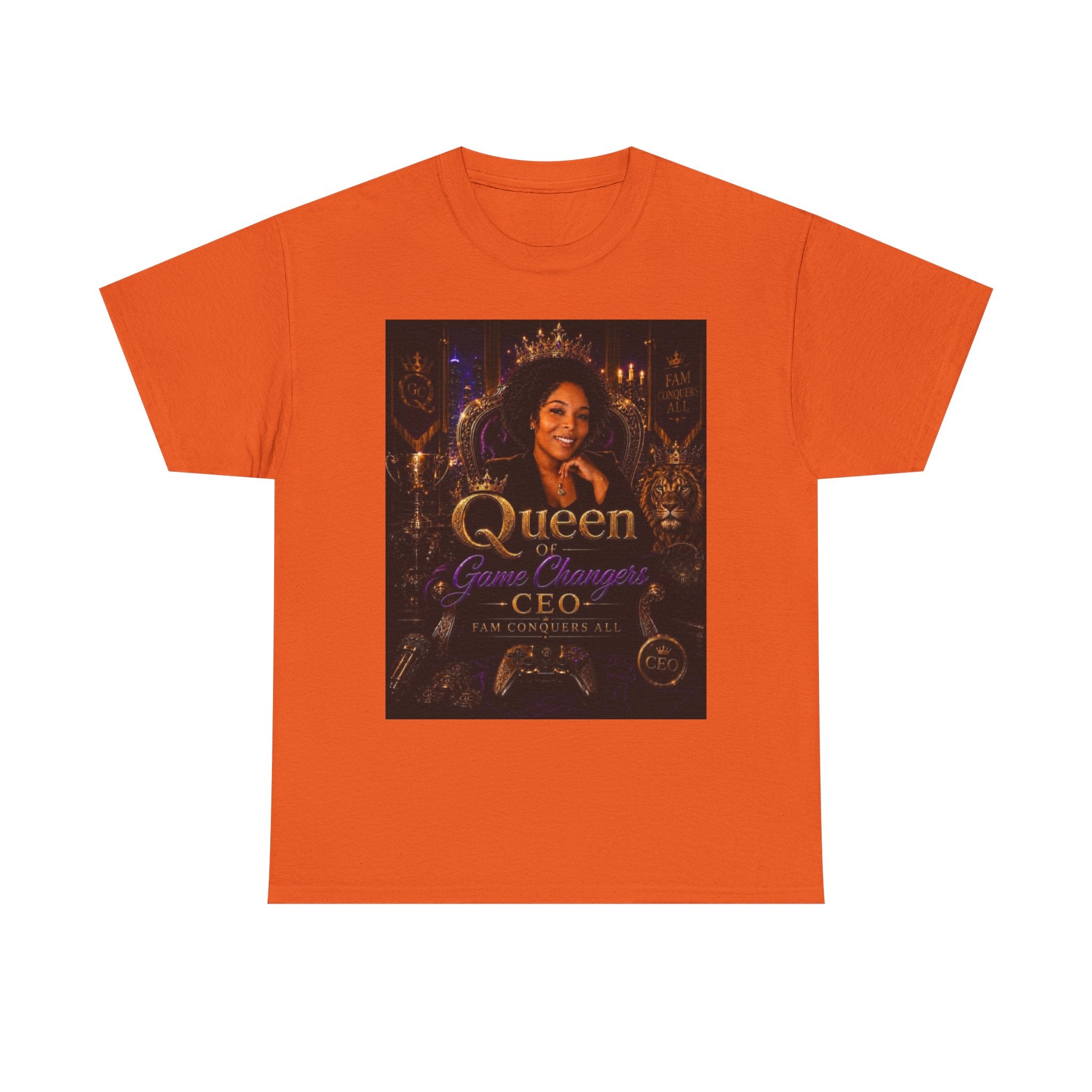Queen of Gamechangers - 'CEO Fam Conquers All' Tee