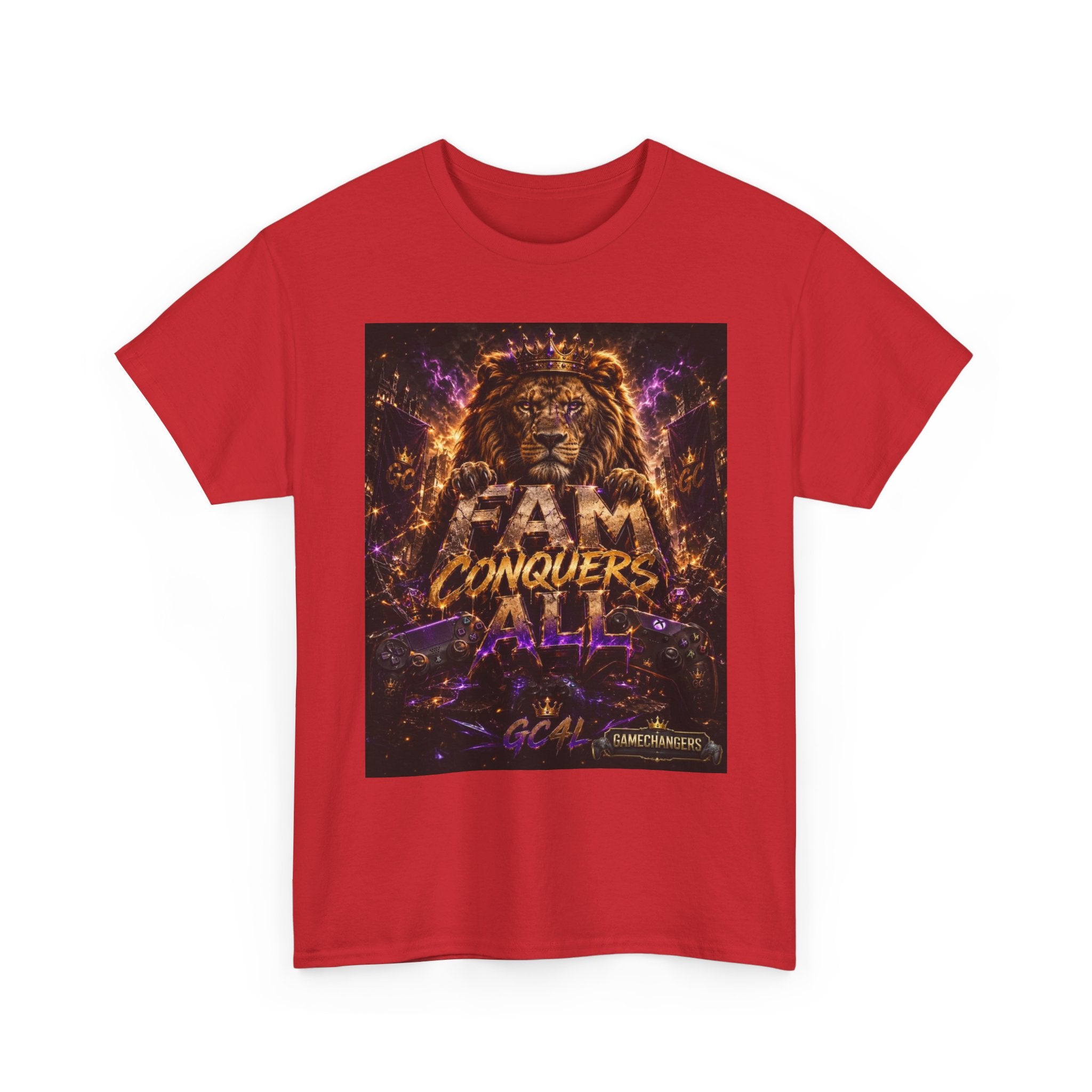 Fam Conquers All - 'Lion' Tee