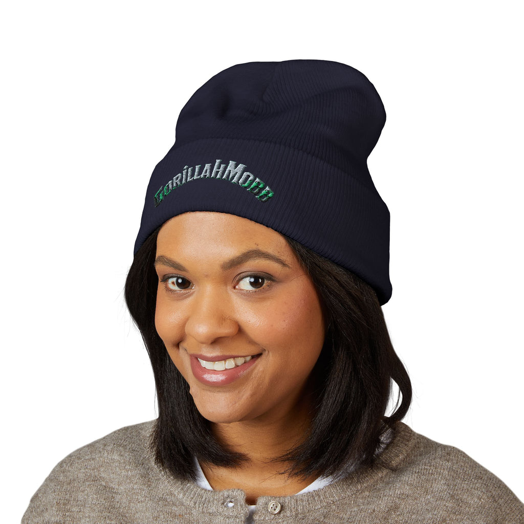 Gorillah Mobb - 'Cigar' Embroidered Cuffed Beanie