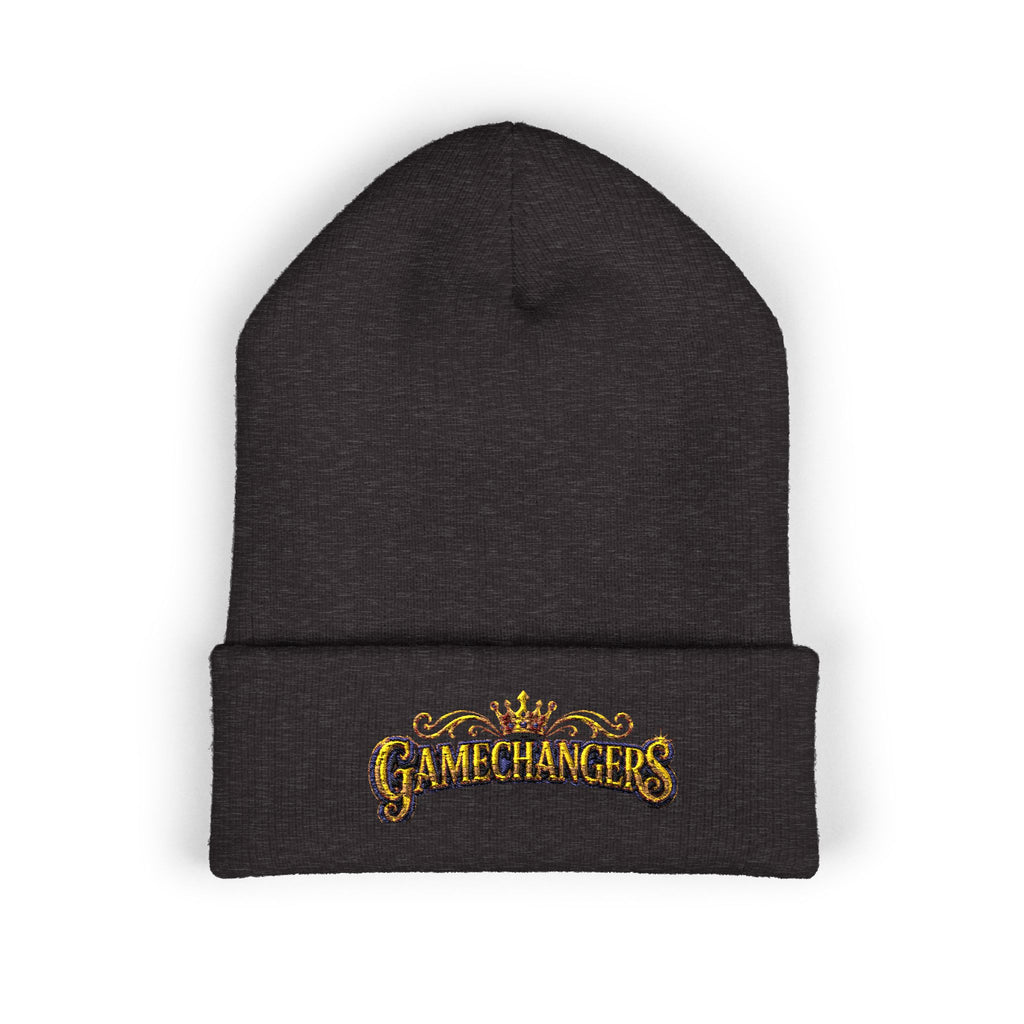 Gamechangers - 'Crown' Embroidered Cuffed Beanie