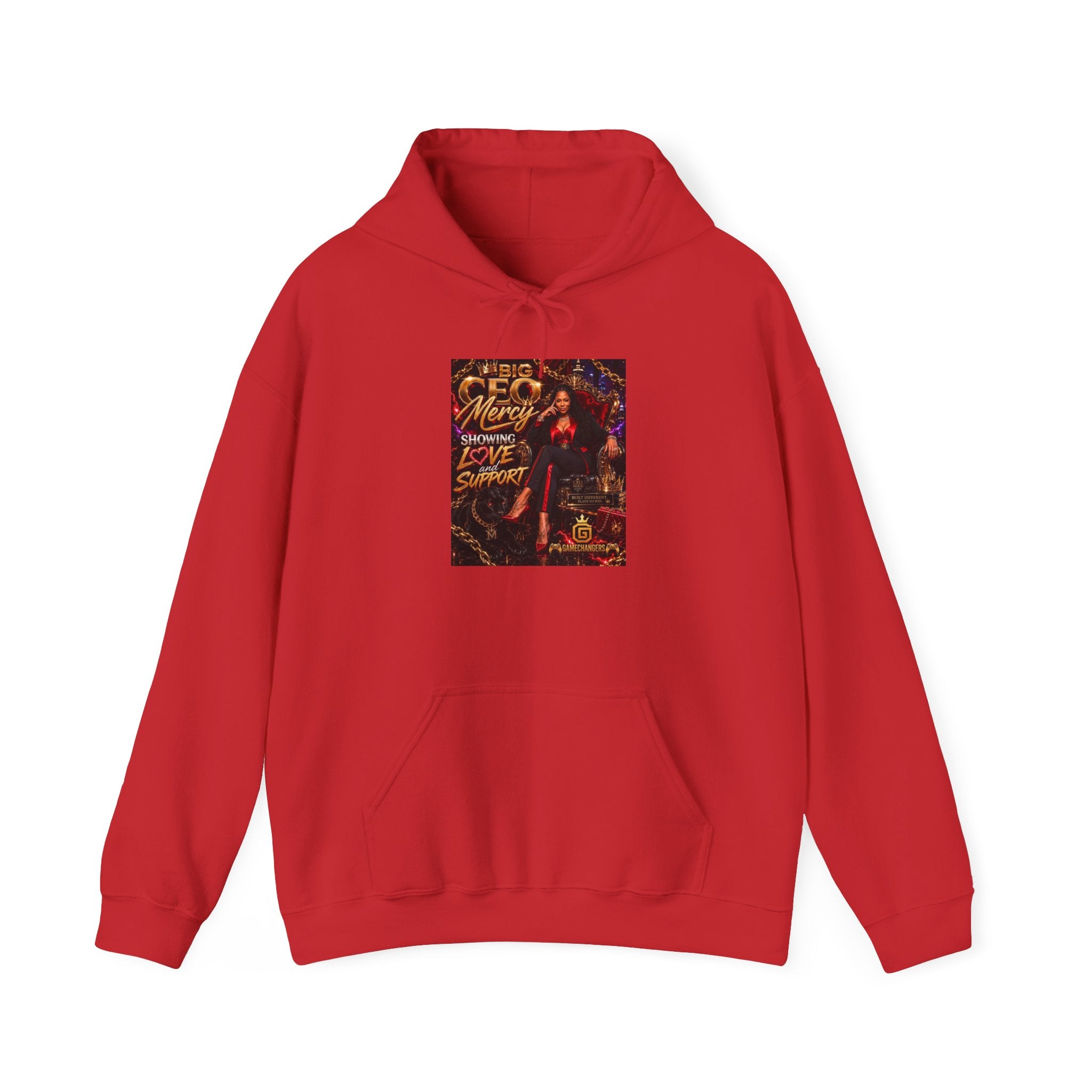 Big CEO Mercy - 'Showing Love and Support' Hooded Sweatshirt